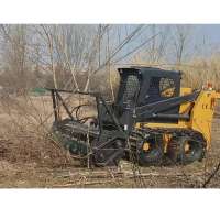 Best quality HCN brand forestry mulcher wood chipper brush shredder for mulching