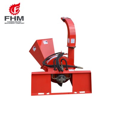 FHM BXH42  wood chipper attach to skidder front loader